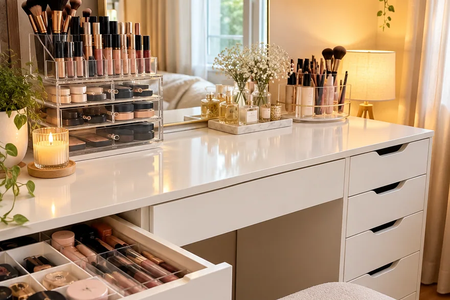 Amazon Cosmetic Bag Market — Beauty bag material and construction detail