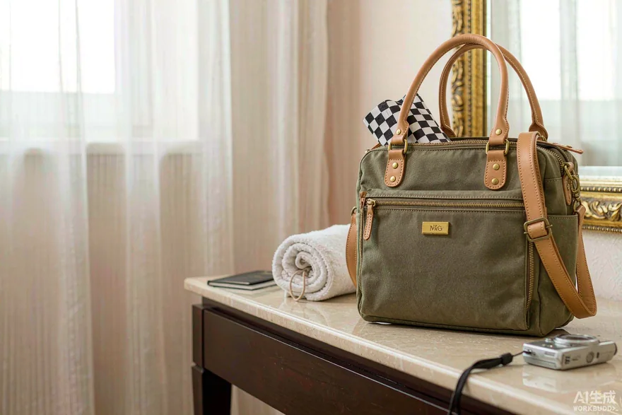 Best Cosmetic Bags for Bridesmaids 2026 — Beauty bag material and construction detail