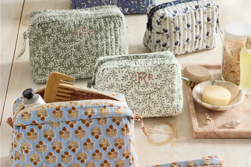 Frequently Asked Questions — Beauty bag material and construction detail