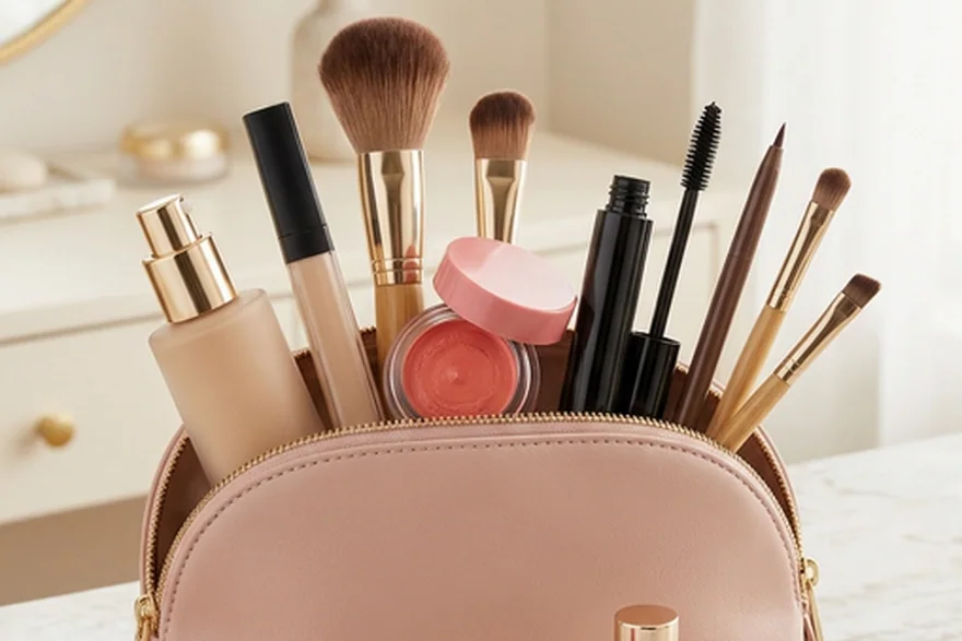 How to Waterproof a Cosmetic Bag — Bulk cosmetic bag production detail