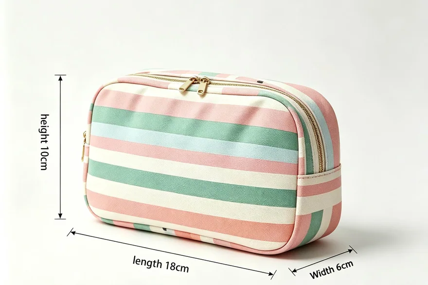 Makeup Bags for Performers — Custom logo cosmetic bag sample
