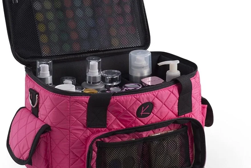 Toiletry Bags for Flight Attendants — Custom cosmetic bag and makeup bag programme