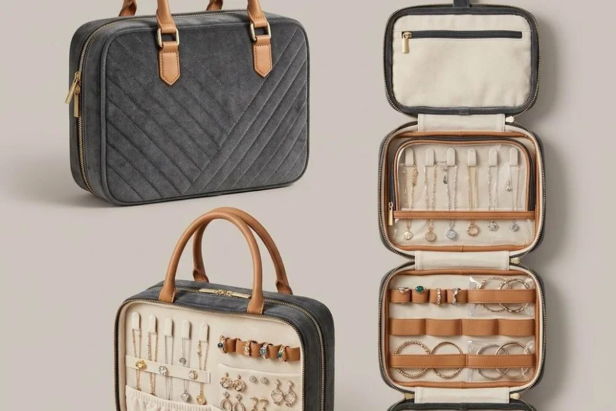 Travel Makeup Brush Bags — Custom logo cosmetic bag sample